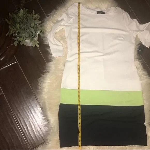 Ronni Nicole color blocked dress sz 14 - Picture 6 of 7